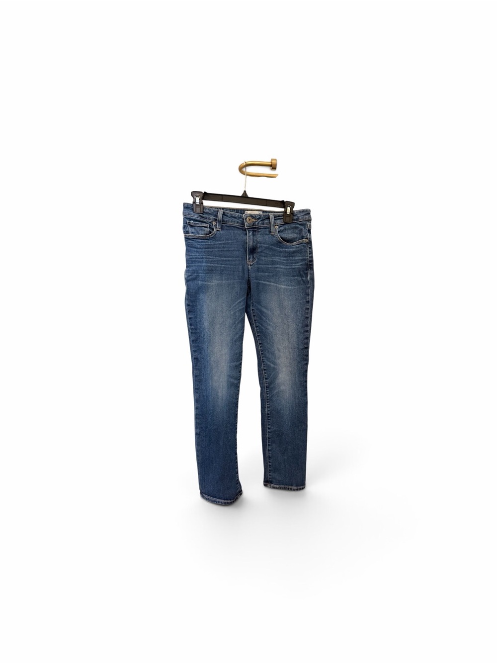 PAIGE Blue Bridgette Jeans with Faded Detailing